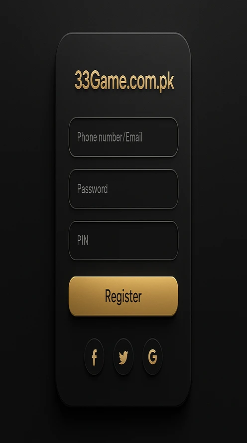 33 Game Registration
